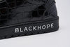 Blackhope NEXT Low in Pelle Nera Stampa Cocco