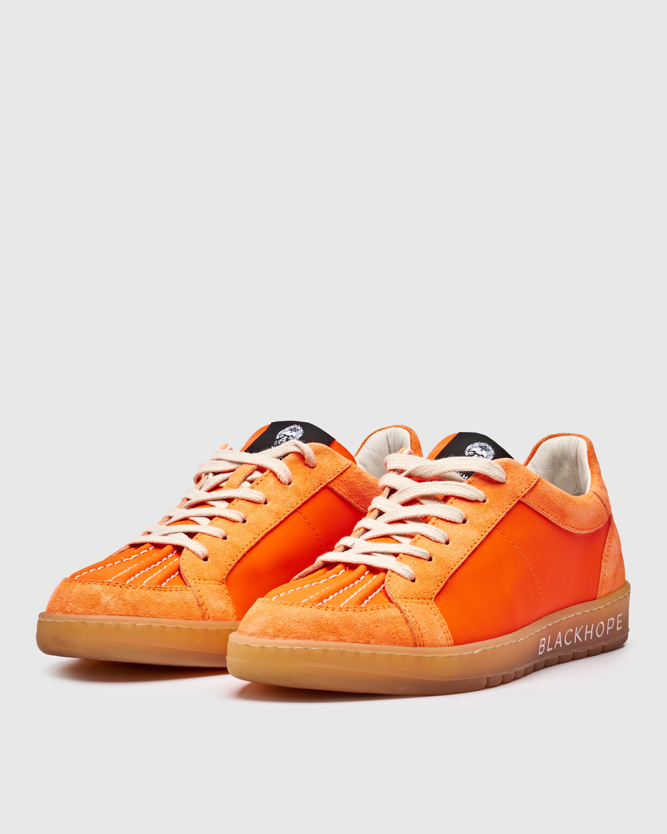Blackhope Sneaker NEXT Low in Suede Arancione