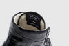Blackhope Sneaker NEXT High in Pelle Nera Stampa Cocco