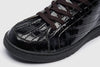 Blackhope Sneaker NEXT High in Pelle Nera Stampa Cocco