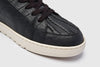 Blackhope Sneaker NEXT Low in Pelle Nera Stampa Cocco